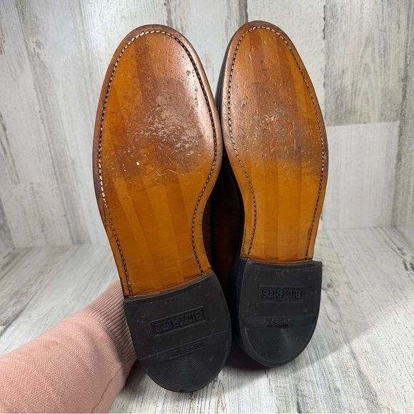 Morgan Quinn 1521 Washington Wing-tip Made in USA Brown Leather Oxford #429 - Picture 11 of 12